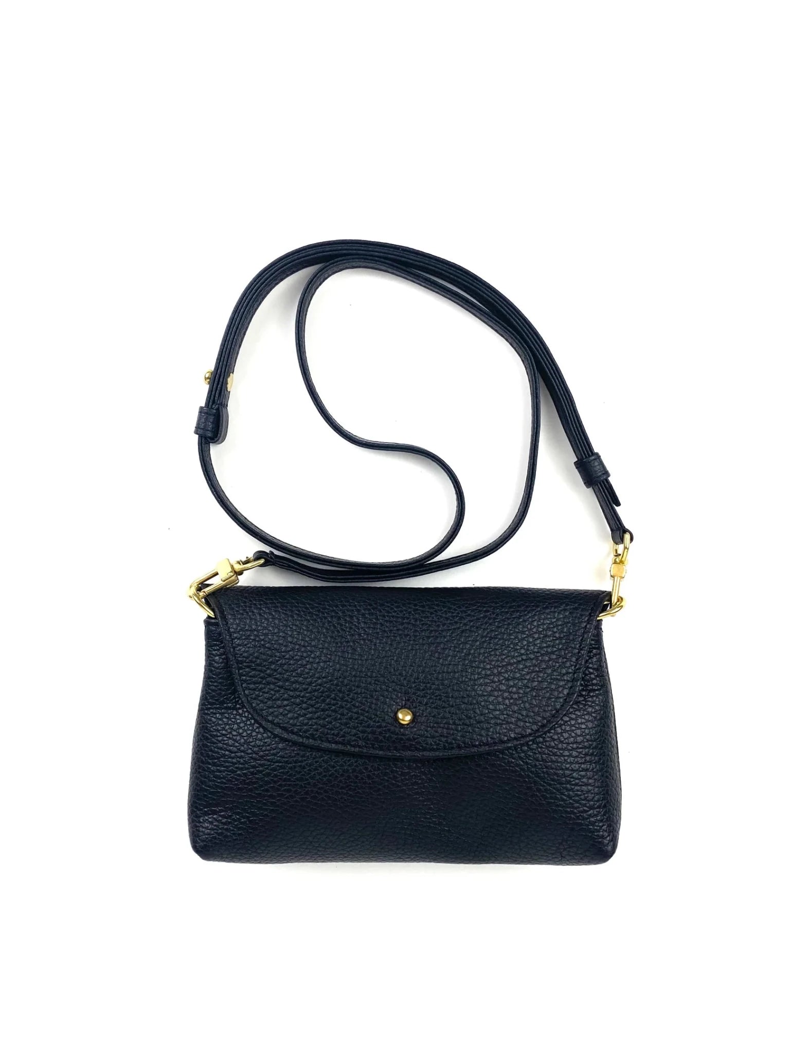 Kaanapali Crossbody - Pebble Grain, Black - KMJ Orsyn Handbags Gifts - Accessories
