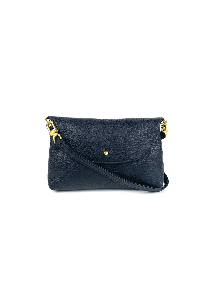 Kaanapali Crossbody - Pebble Grain, Black