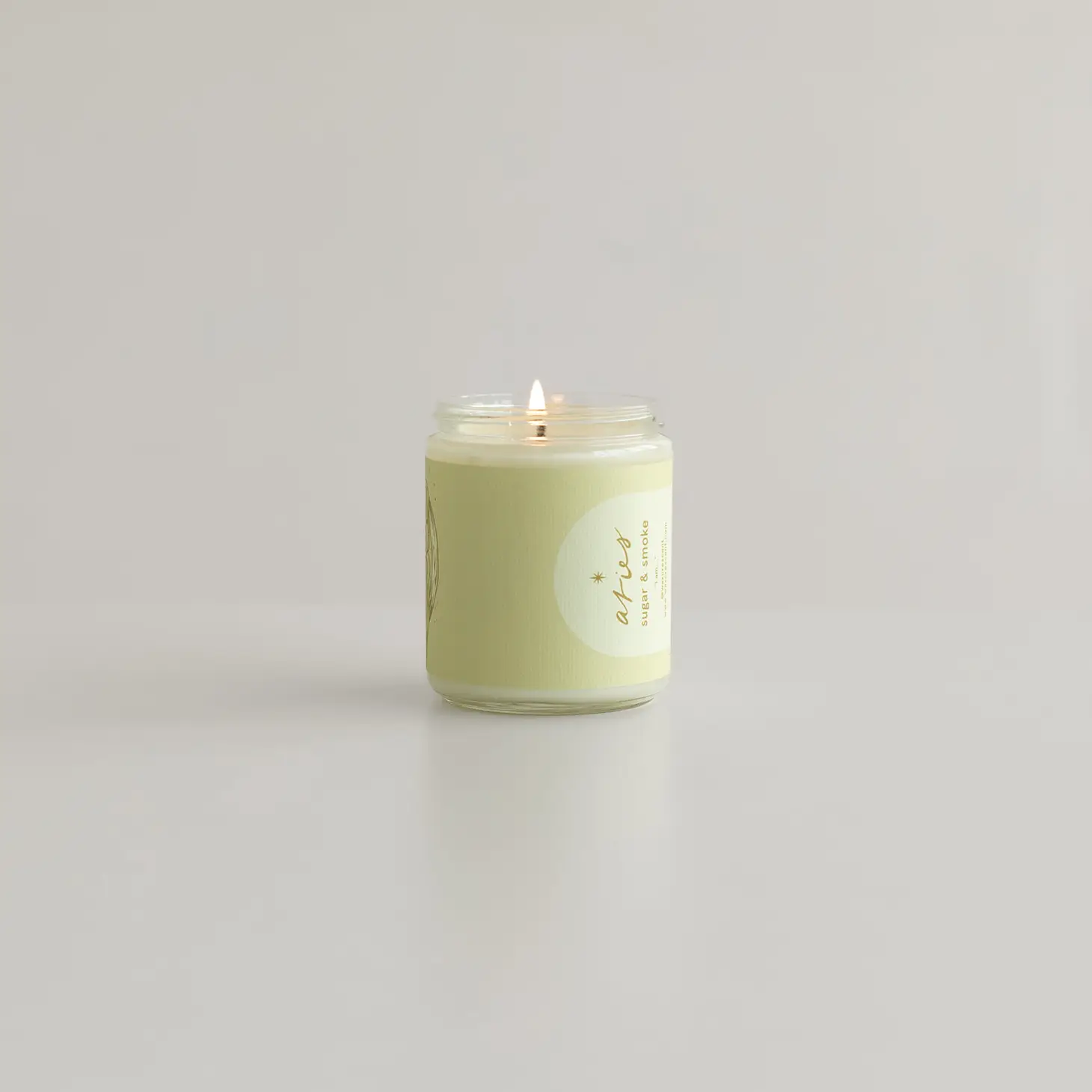 Aries Astrology Candle