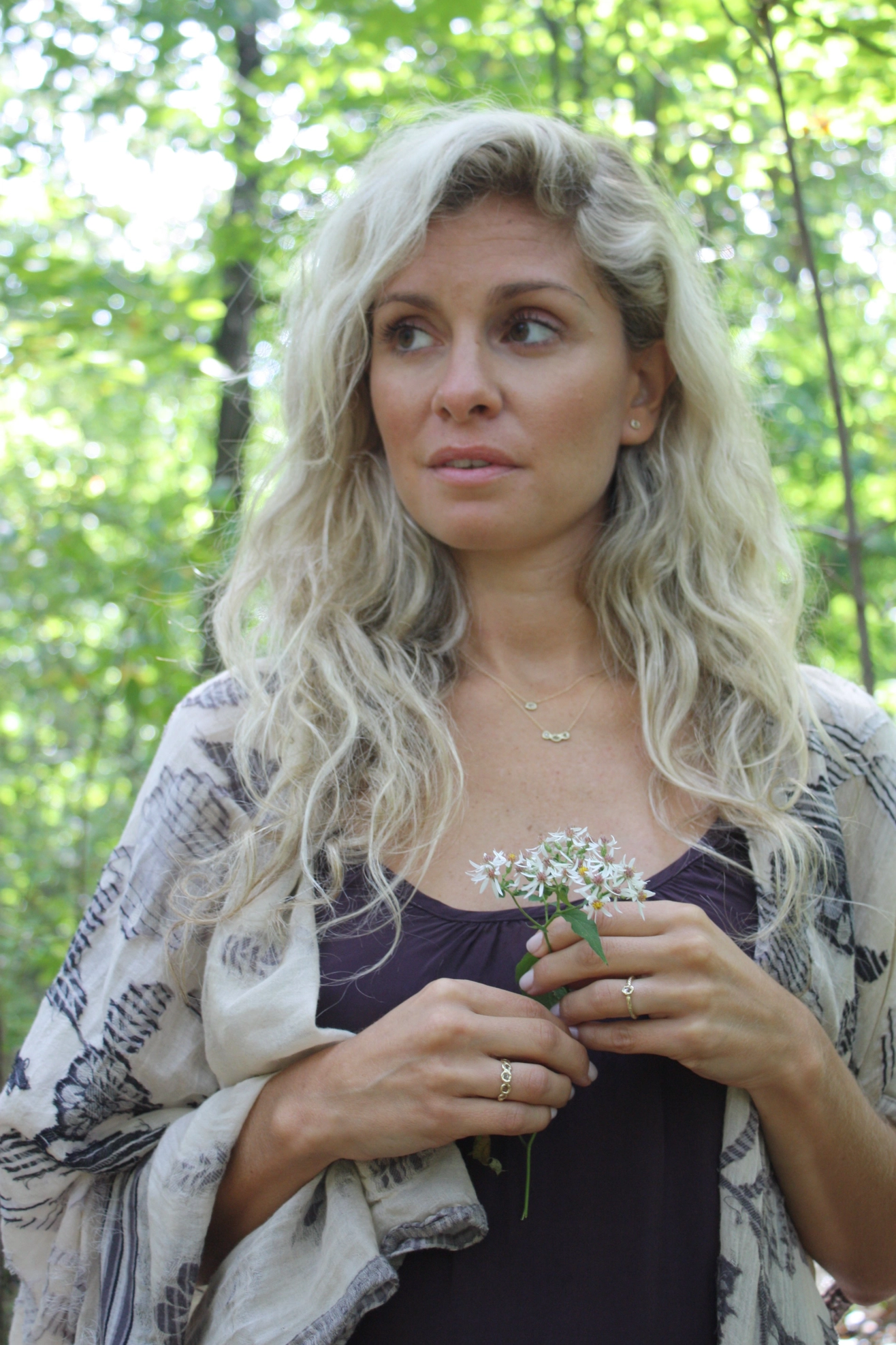 Mirage Single Ring - 14ky + Diamond