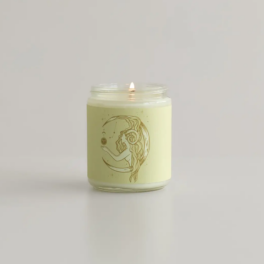 Aries Astrology Candle