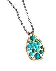 Turquoise Teardrop Necklace