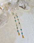 Turquoise Duster Earrings