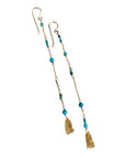 Turquoise Duster Earrings