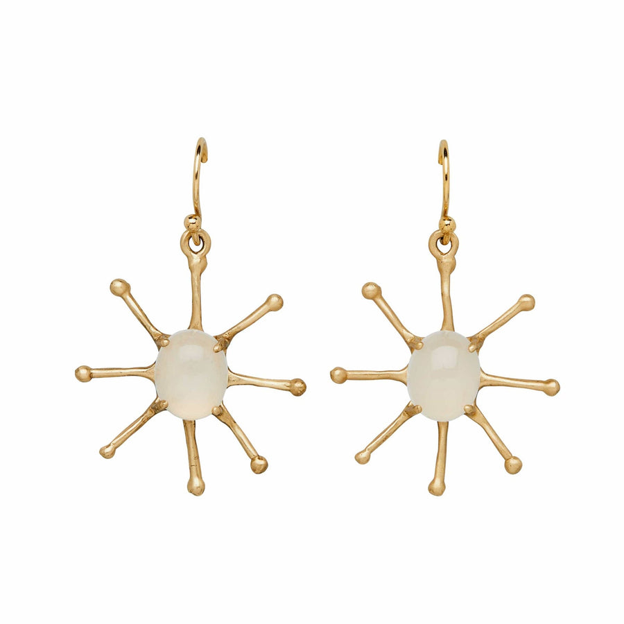 Stella Bronze White Quartz Earring