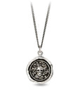 Live Every Moment Talisman - Sterling Silver