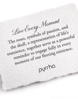 Live Every Moment Talisman - Sterling Silver
