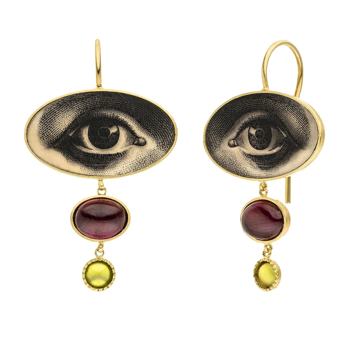 The Lover's Eye Short Drop Earrings