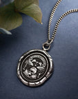 Memento Mori Talisman - Sterling Silver