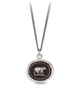 Mother Bear Talisman - Sterling Silver