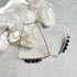 Leslie Earrings - 14k Gold-Fill + Black Spinel - KMJ James & Jezebelle Jewelry - Earrings