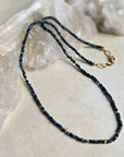 Blue Tourmaline Necklace
