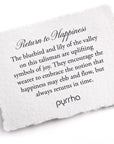 Return to Happiness Talisman - Capri Blue + Bright Sterling Silver