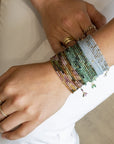 Sakoda Emerald Wrap Bracelet-Necklace - 14k Gold + Sakoda Emerald