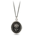 Sunflower Talisman - Sterling Silver