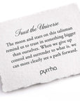 Trust The Universe Talisman - 14kg + Sterling Silver