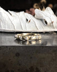 Unity Ring - 14k Gold + Rough Diamonds