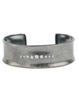 Oxidized Silver Horizon Cuff - KMJ Kate Maller Jewelry Jewelry - Bracelets