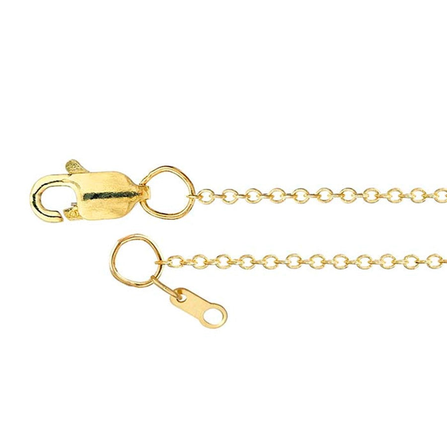14ky Gold 1.1mm  Chain - 16