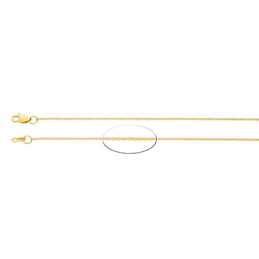 14ky Gold 1.1mm  Chain-  18