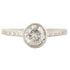 Legacy Diamond Ring - Salt + Pepper Brilliant Cut Diamond set in 14kpw Gold with a Smooth Bezel + Flush Set VS side Diamonds - KMJ Kate Maller Jewelry Jewelry - Bridal