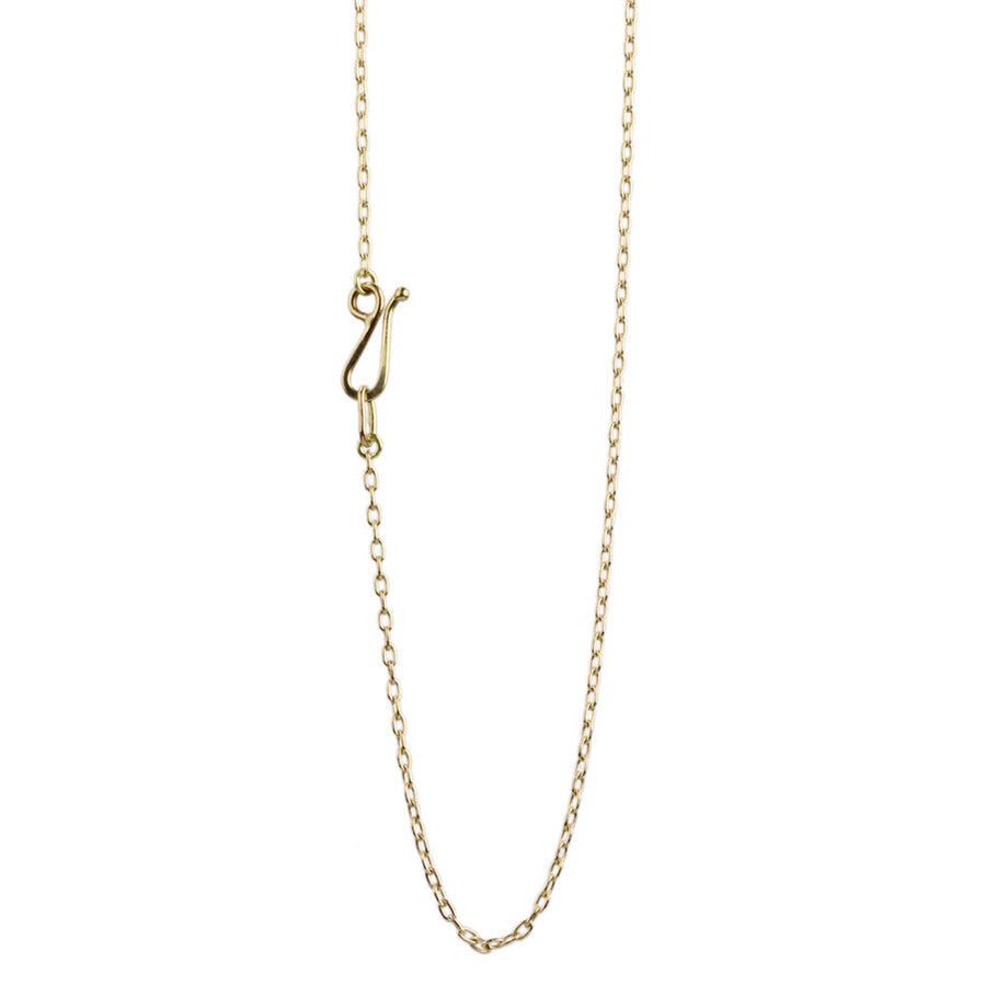 Gold Elongated Cable Chain
