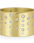 Diamond Party Band - 18ky Gold + Reclaimed Diamonds