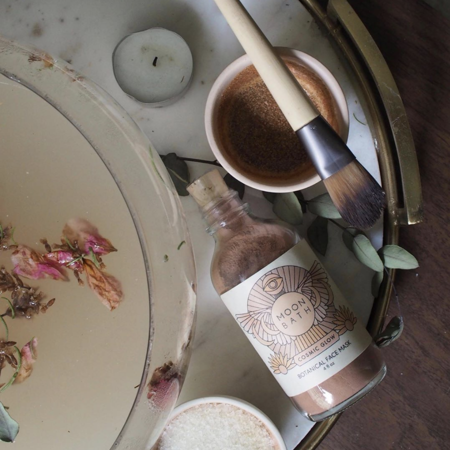 Cosmic Glow Face Mask with brush