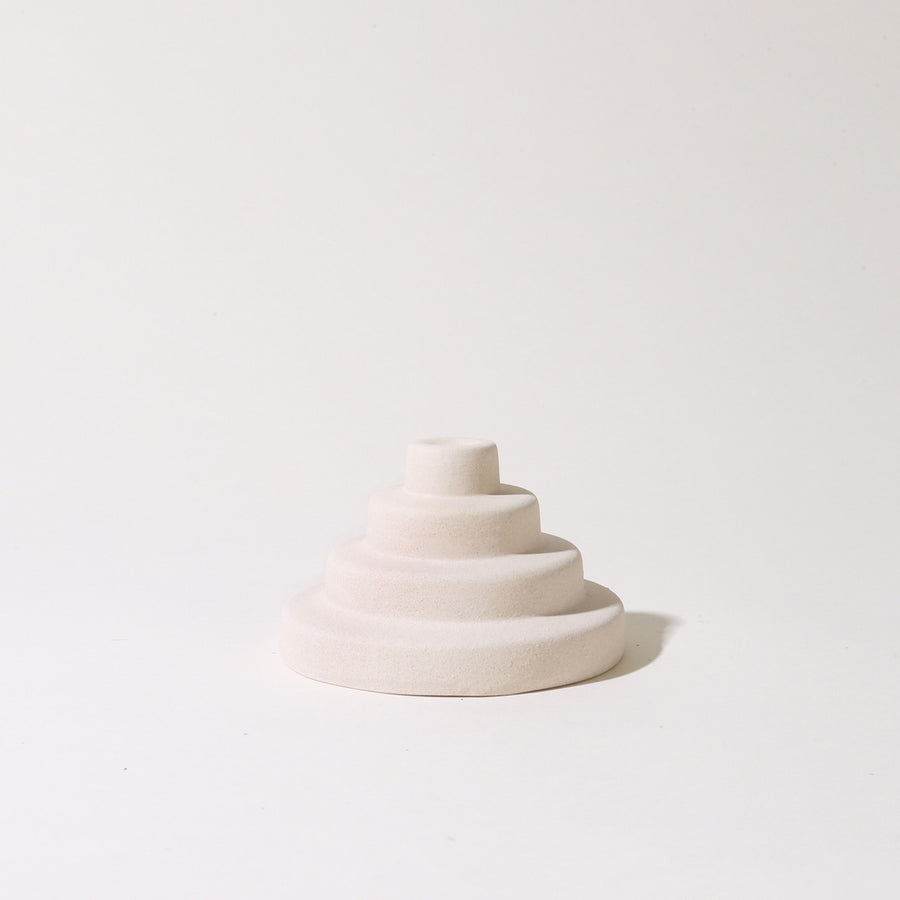 Ceramic Meso Incense Holder - Tan