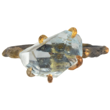 Aquamarine Medium Stone Ring