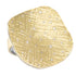 Aspen Squared Statement Ring - 14ky Gold, Oxidized Silver + Diamonds - KMJ Kate Maller Jewelry Jewelry - Rings