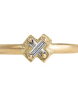 Gold + Baguette Diamond Band
