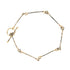 Dusted Bar + Link Bracelet - 22k Gold + Oxidized Silver - KMJ Kate Maller Jewelry Jewelry - Bracelets