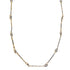 Dusted Bar + Link Necklace - 22k/14k Gold + Oxidized Silver - KMJ Kate Maller Jewelry Jewelry - Necklaces