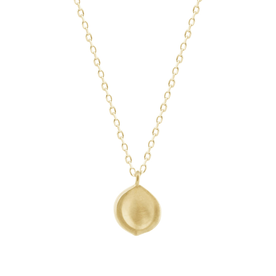Seed Pendant - 14k Gold