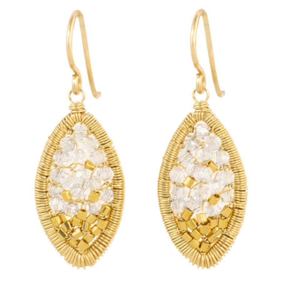 Flame Earrings - 14k Gold Fill