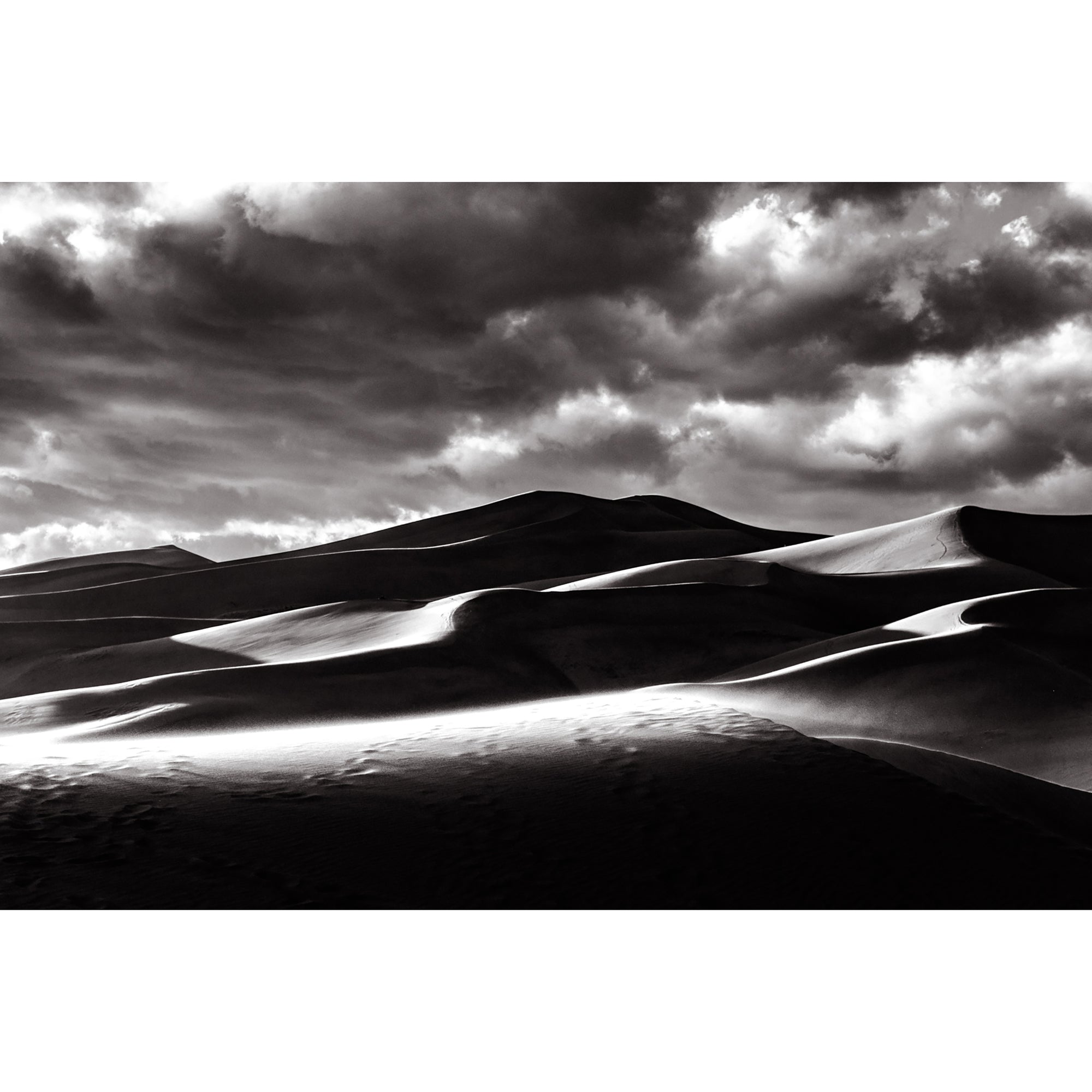 Cumulus No. 3 B&amp;W Print with Mat