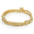 Diamond Encrusted Wrap Band - 18k + White Diamonds - KMJ Ruth Tomlinson Jewelry - Bridal