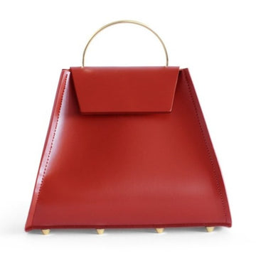 Pyra Mini in Red with Guitar Strap