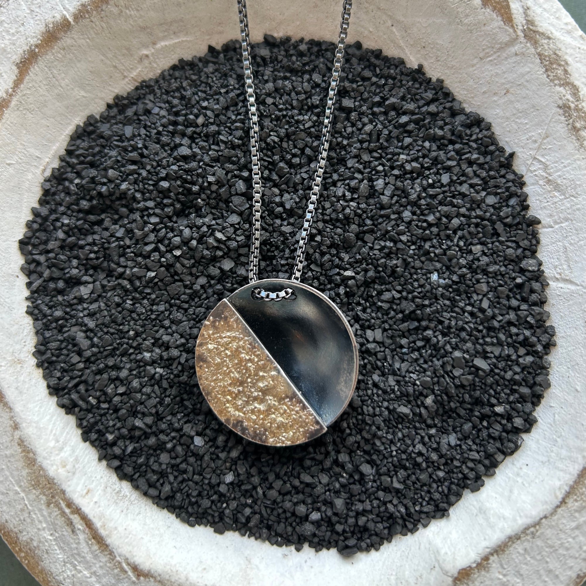 Quarter Moon Necklace