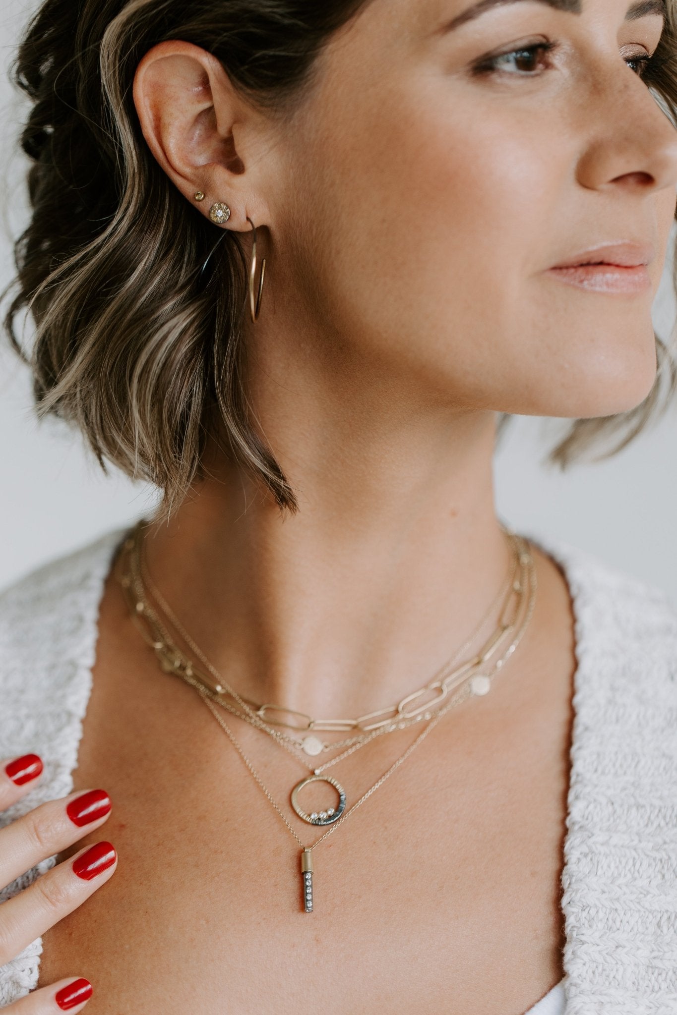 Mini Light Saber Necklace - KMJ Kate Maller Jewelry Jewelry - Necklaces