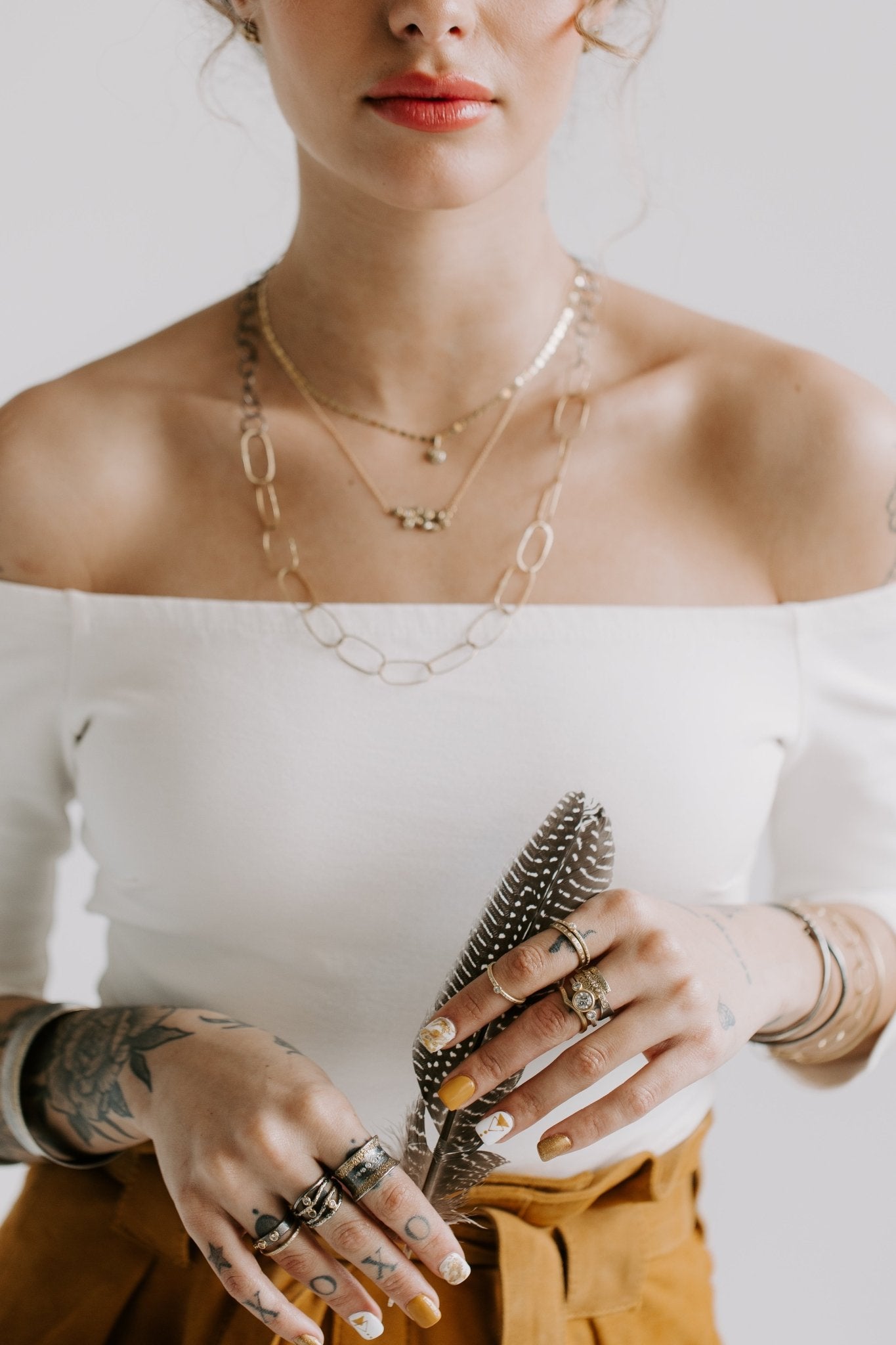 Legacy Diamond Ring - Salt + Pepper Brilliant Cut Diamond set in an 18ky Gold Extra Heavy Bezel with VS Side Diamonds on a 14kpw Gold Band - KMJ Kate Maller Jewelry Jewelry - Bridal