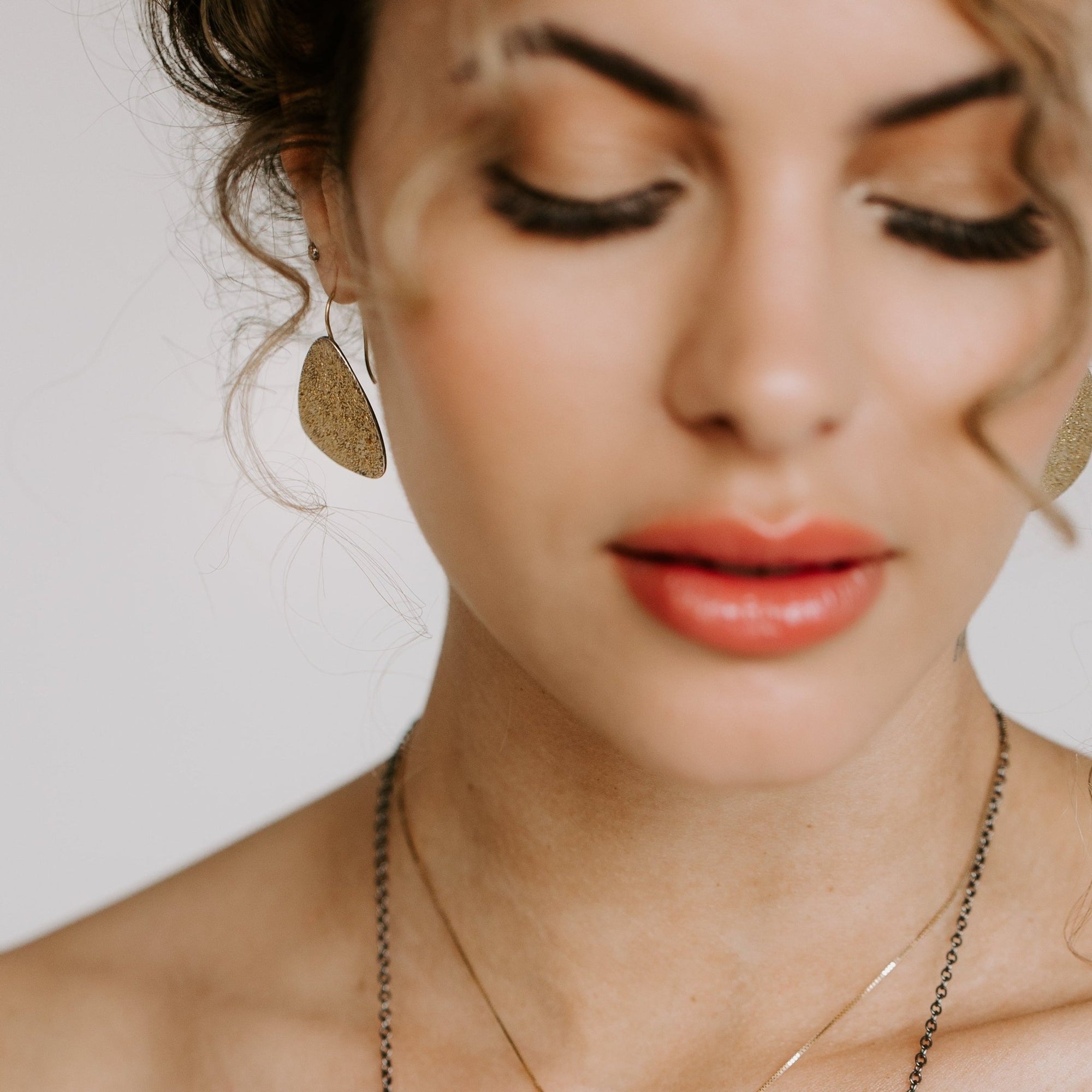 The Rock ‘N’ Roll Earrings - 22ky, 14ky + Oxidized Silver - KMJ Kate Maller Jewelry Jewelry - Earrings