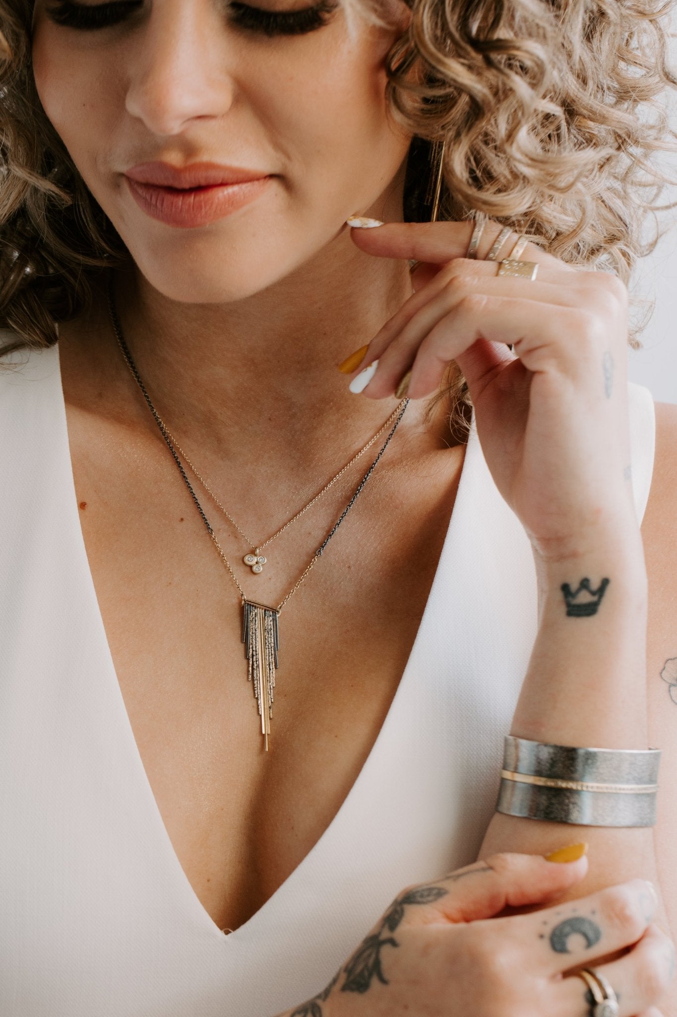 In Bloom Diamond Pendants - KMJ Kate Maller Jewelry Jewelry - Necklaces