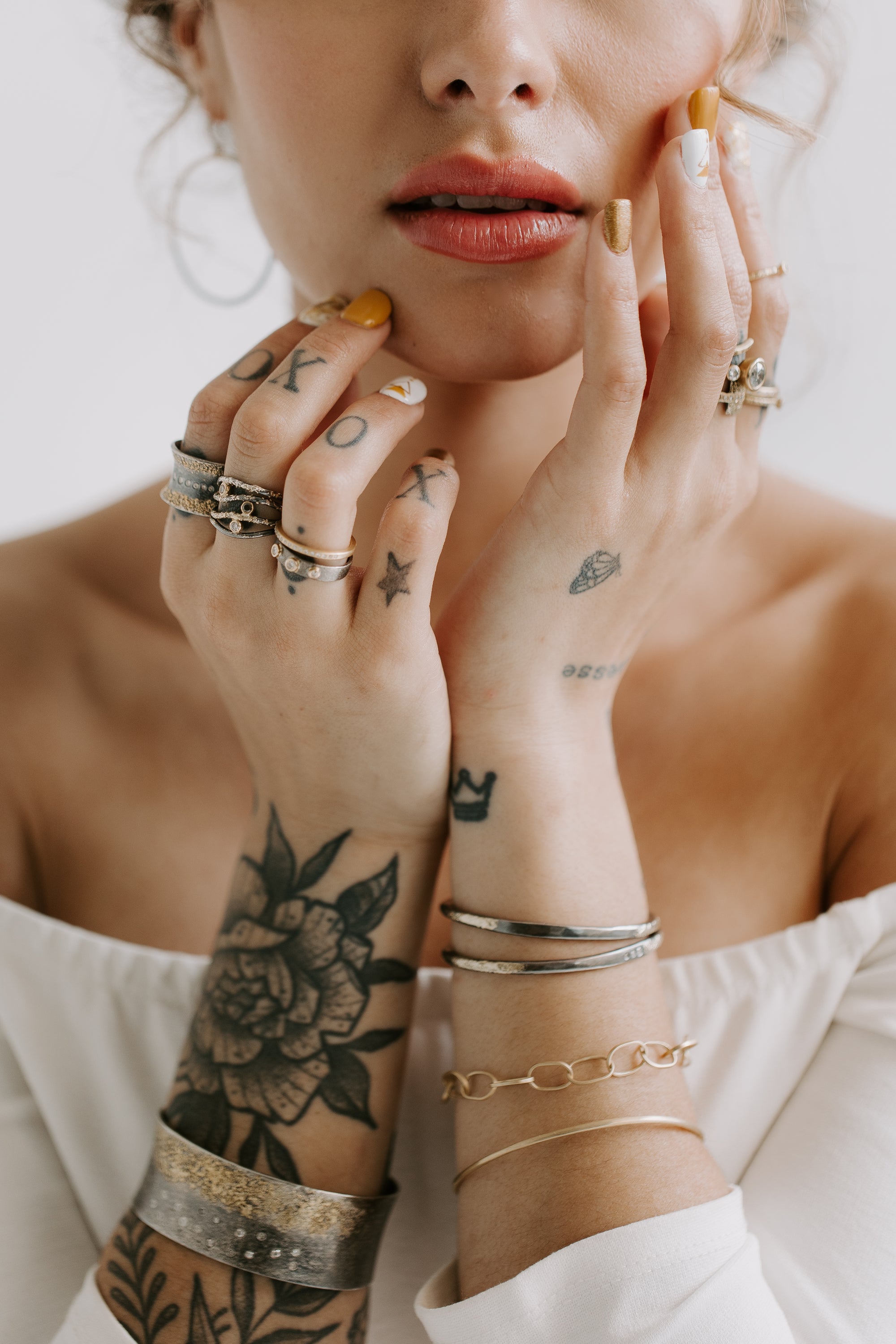 Diamond + Dust Orbit Ring