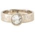 OOAK Round Rose Cut Salt + Pepper Diamond Ring + Scattered VS Diamonds - 18k Palladium White Gold + Diamonds 7 - KMJ Kate Maller Jewelry Jewelry - Bridal