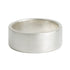 Brushed Silver Medium Weight Straight Wall Band - KMJ Kate Maller Jewelry Jewelry - Mens