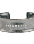 Oxidized Silver Horizon Cuff - KMJ Kate Maller Jewelry Jewelry - Bracelets