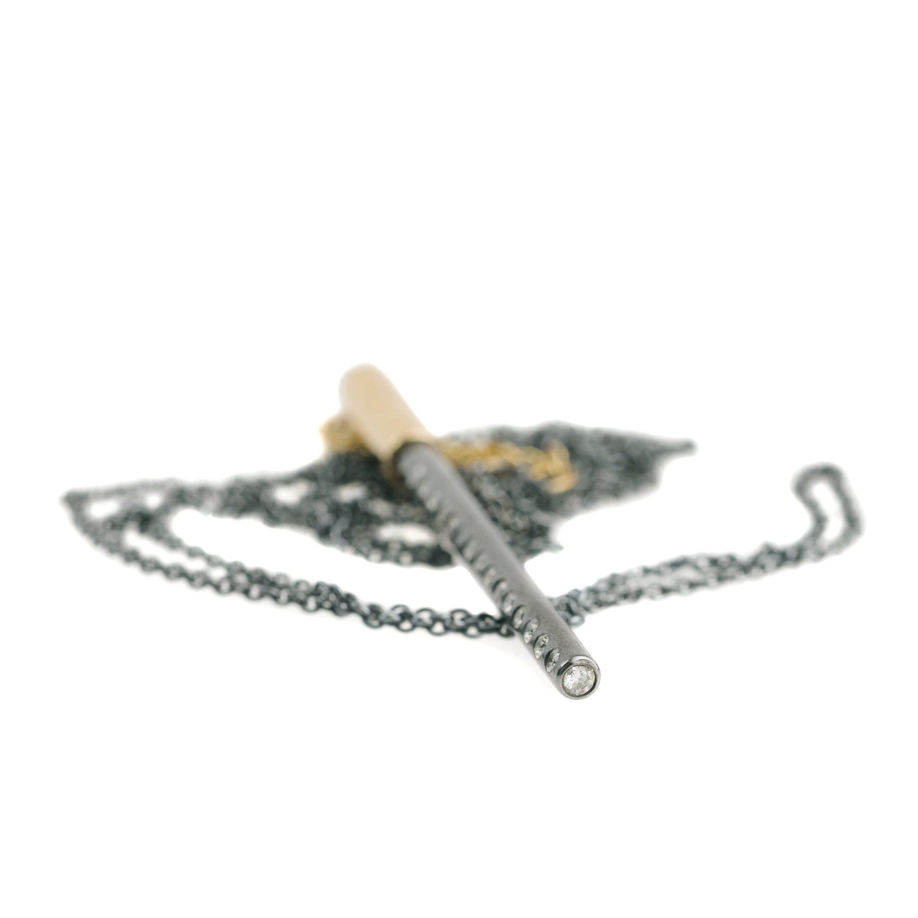 Long Light Saber Necklace - KMJ Kate Maller Jewelry Jewelry - Necklaces