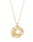 Nebula Necklace - 14ky Gold + Diamonds